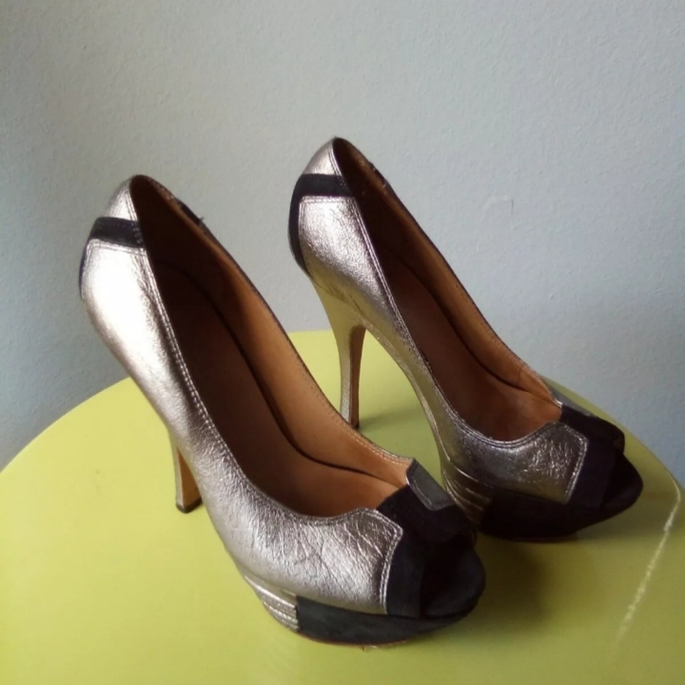 L.A.M.B platform stelito heels size 7